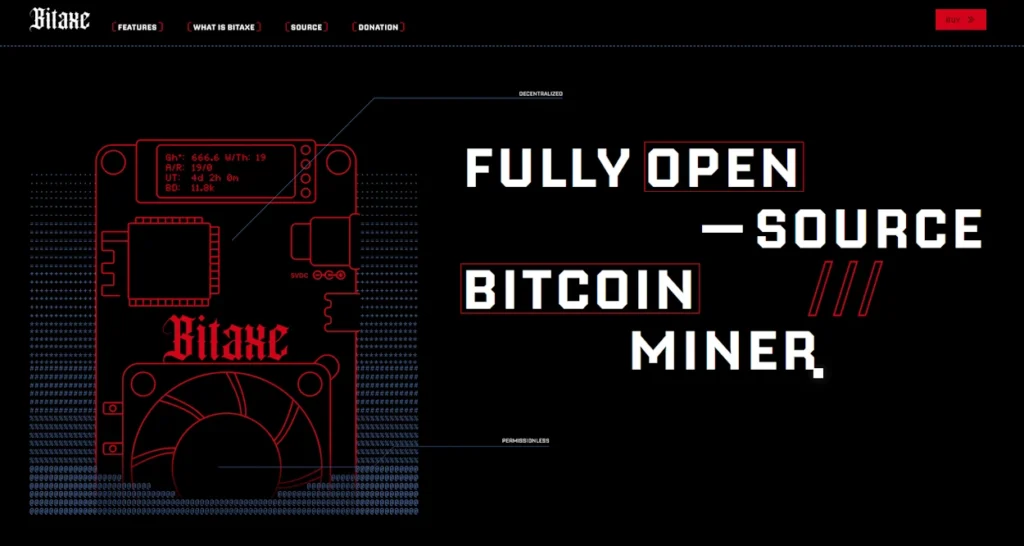 BitAxe Opensource Website